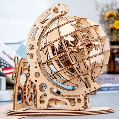 3D永遠の木のブロックの困惑は木の機械モデルをもてあそぶ