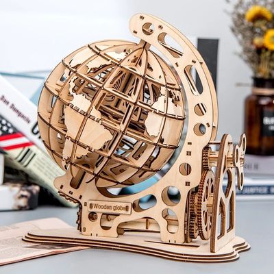 3D永遠の木のブロックの困惑は木の機械モデルをもてあそぶ