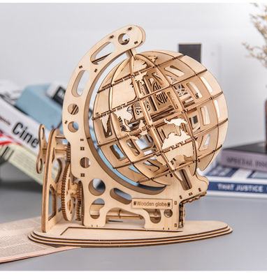 3D永遠の木のブロックの困惑は木の機械モデルをもてあそぶ