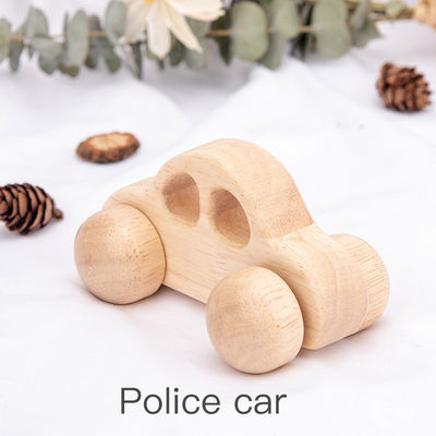ブナ男女兼用ISO9001木車のおもちゃの警察Montessori