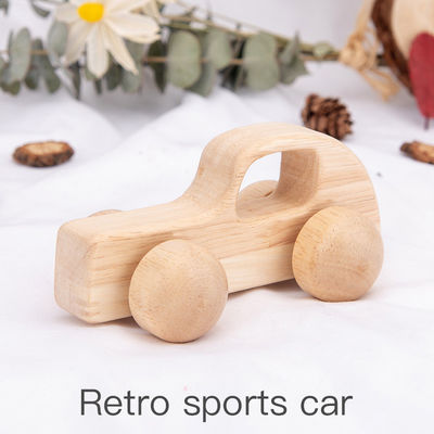 ブナ男女兼用ISO9001木車のおもちゃの警察Montessori