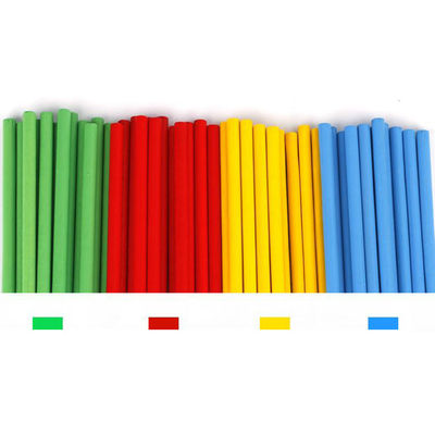 数デジタル23cm有毒なブロックを非数えている木の数学のおもちゃMontessori