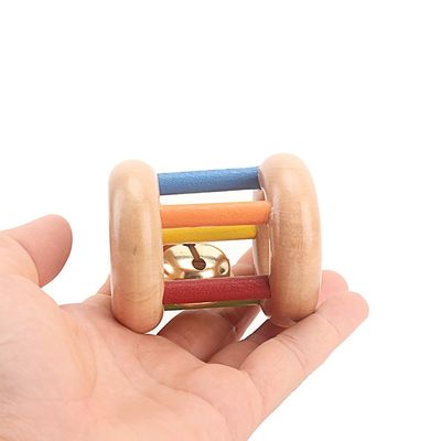 振鈴15CMの木の音楽的なおもちゃの器械BeBe Tambor