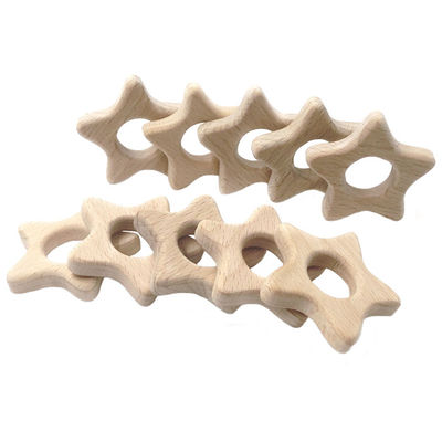 ブナ2cmの木の歯が生えるおもちゃのウサギは4cm木のTeetherを個人化した