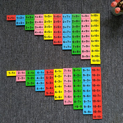 Basswood 120pcの木のドミノのブロックはMontessoriを造る再結集を置いた