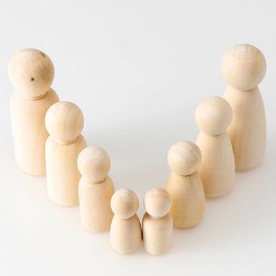 技術100Pcs木止め釘の人形はISO9001絵画を消す