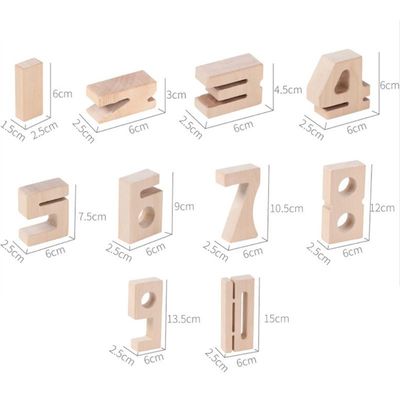 バランスのJengaの木数はおもちゃ16cmのジャンボ木のブロックを妨げる