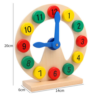 多彩な数木のMontessoriの赤ん坊は教育啓発をもてあそぶ