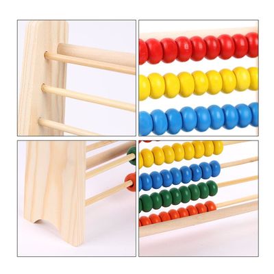 ビードを数える木の数学のおもちゃが教育そろばんをもてあそぶ26Cmを計算しなさい
