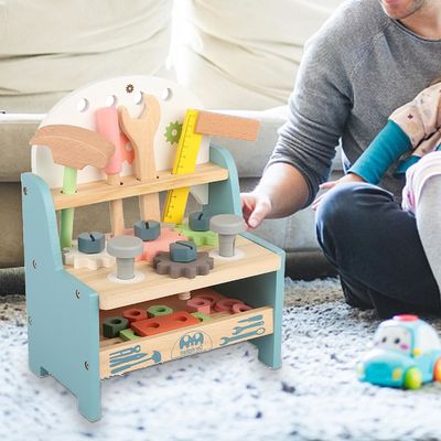 知性の開発のための親子供のInteractiveWoodenの仕事台用具