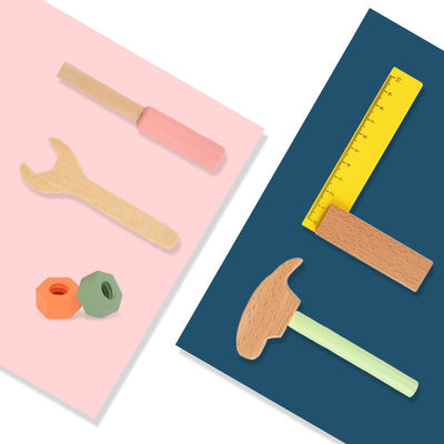 知性の開発のための親子供のInteractiveWoodenの仕事台用具