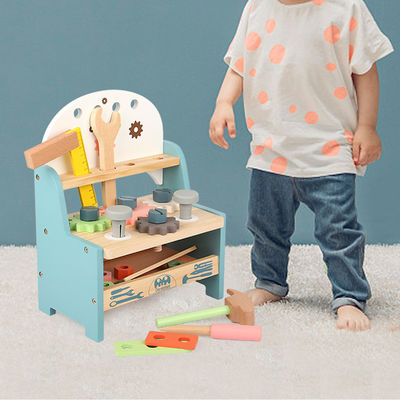知性の開発のための親子供のInteractiveWoodenの仕事台用具