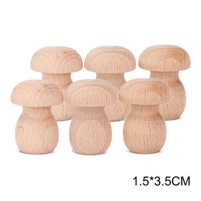 6pcs虹のスタッカーのMontessoriの教育木のおもちゃ