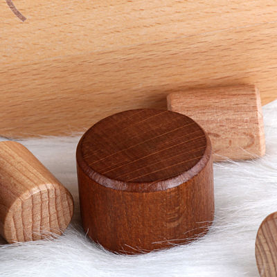 子供のMontessoriの木の月のバランスのブロック