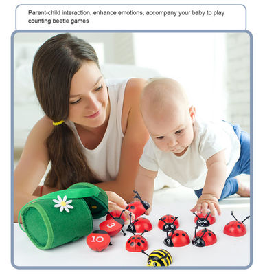 幼児のためのMontessoriの無毒な木の数学おもちゃ