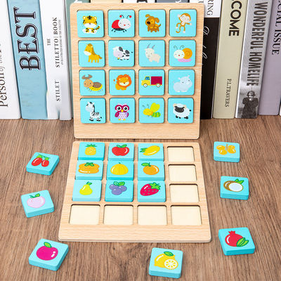 ODMの子供のMontessoriの木の困惑のボード ゲーム