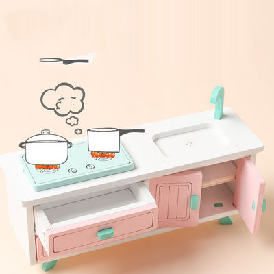 ぎざぎざ無しの小型Montessoriの木の女の子の寝室のおもちゃ