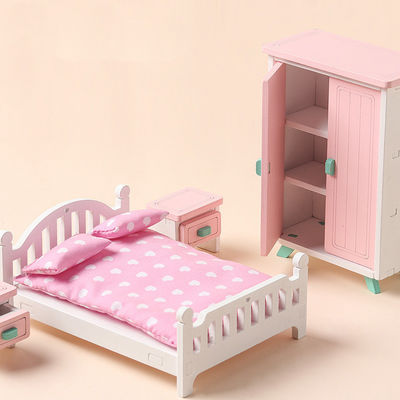 ぎざぎざ無しの小型Montessoriの木の女の子の寝室のおもちゃ
