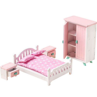 ぎざぎざ無しの小型Montessoriの木の女の子の寝室のおもちゃ