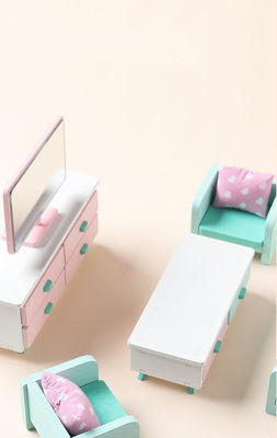 ぎざぎざ無しの小型Montessoriの木の女の子の寝室のおもちゃ