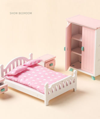 ぎざぎざ無しの小型Montessoriの木の女の子の寝室のおもちゃ