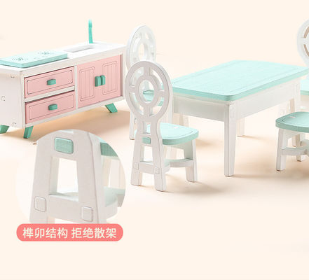 ぎざぎざ無しの小型Montessoriの木の女の子の寝室のおもちゃ