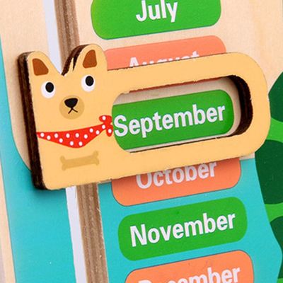 Montessoriの木の就学前の教育赤ん坊の認識開発のおもちゃ