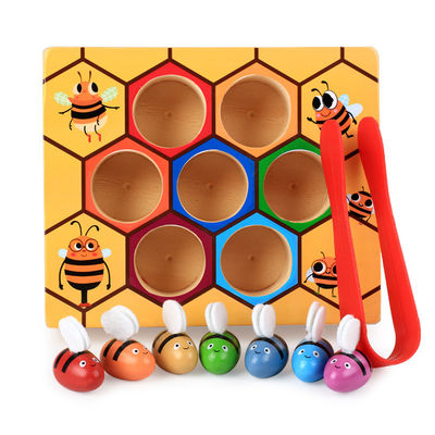 Montessori子供の早い教育のための木手の目の調整のゲーム