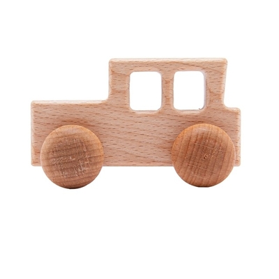 9/Style赤ん坊のおもちゃのかえで車マホガニーの古典的な車の黒いクルミのギフトのおもちゃのブナの森車教育Montessをブロック