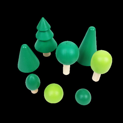 DIY 3Dの木のおもちゃの虹の子供の子供のための大型をブロック