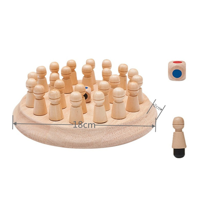 漫画のChessmanの国際男女兼用の木のチェスのこまセット