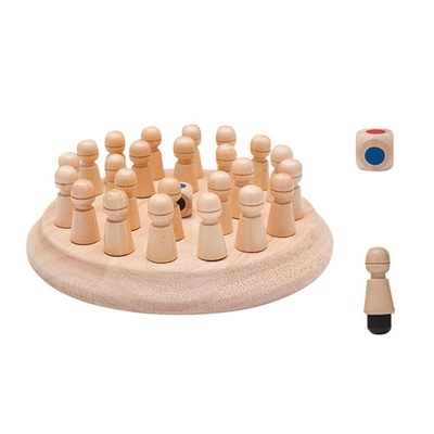 漫画のChessmanの国際男女兼用の木のチェスのこまセット