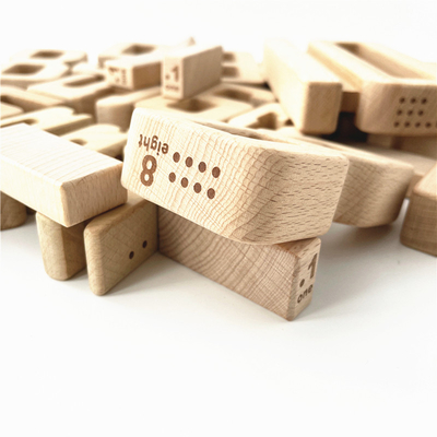 標数構成は数学のデジタルおもちゃの赤ん坊のバランスのブロックのJengaの木のおもちゃのMontessoriの教育自然な木製のおもちゃfoを妨げる