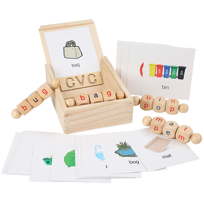 Montessoriの木の読書は回転手紙の回転のアルファベットの学習を妨げる