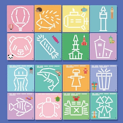 子供の早い学習の論理的思考のために木算術ジグソー パズル