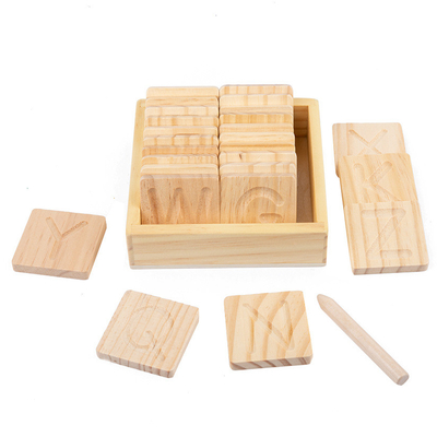 溝の練習板ペン制御訓練を綴るMontessoriの木の単語