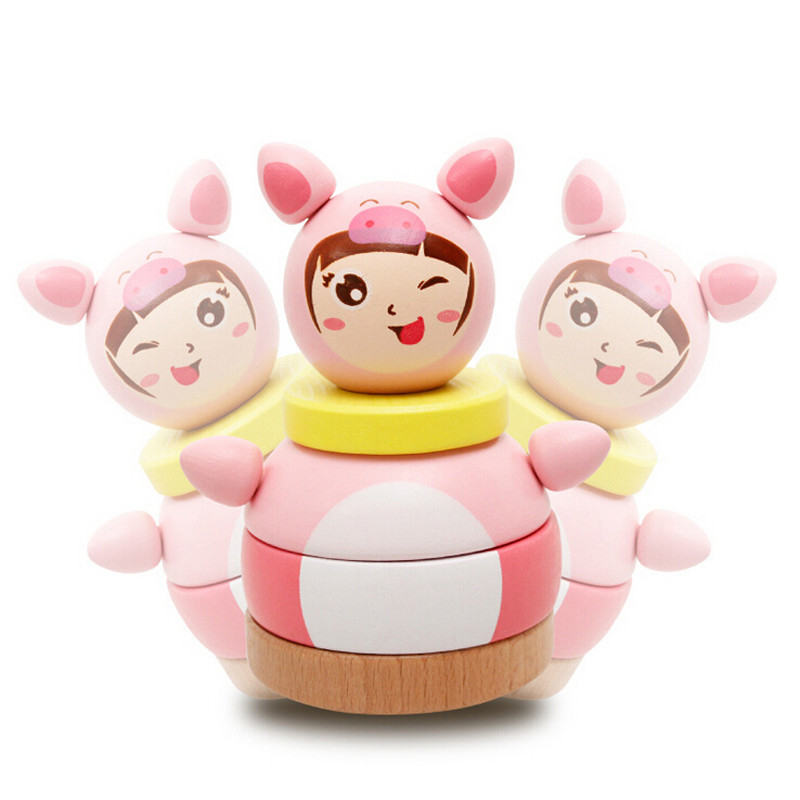 タンブラーの人形のRolyの多可動装置は赤ん坊の新生児の子供のギフトのためのおもちゃをがらがらと鳴らす